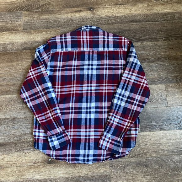 LOT of 2 Plaid Flannel Shirts - Picture 12 of 12
